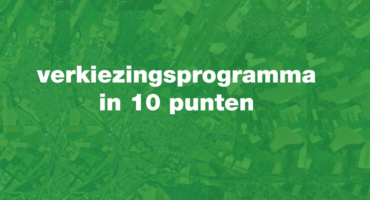 Ons programma in 10 punten